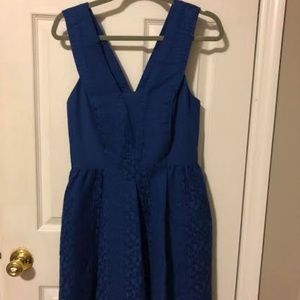 Rebecca Taylor royal blue party dress